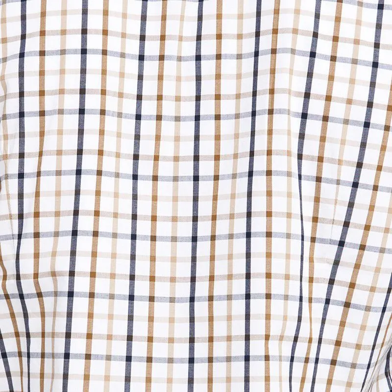 Barbour Eldon Tailored Fit Mens Shirt - Stone