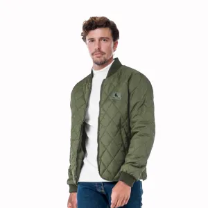BOMBER OLIVO slim fit