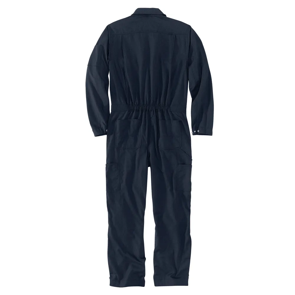 Flame Resistant Force Loose Fit Lightweight Coverall - I26-Navy | Carhartt 105539