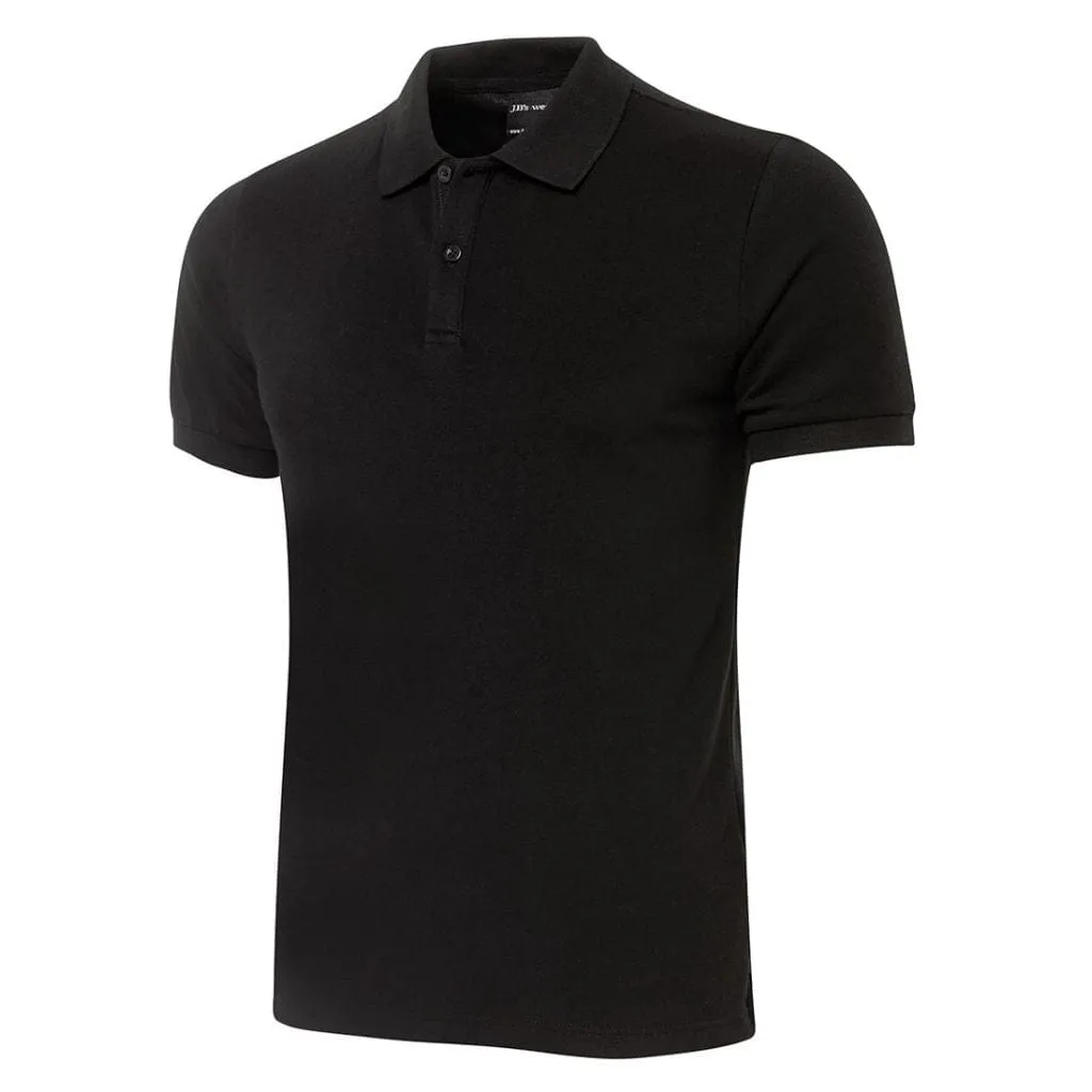 JBS FITTED POLO BLACK