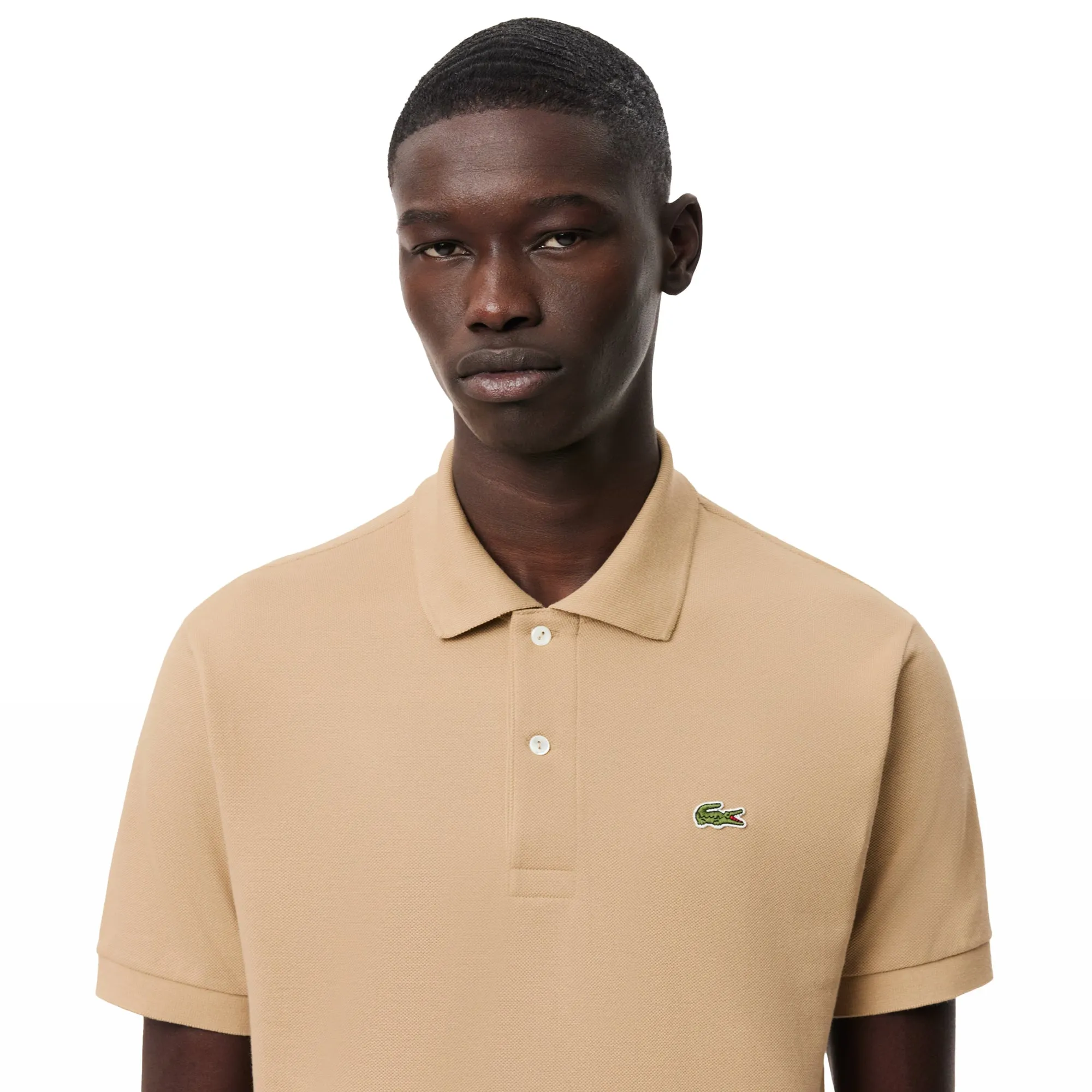 Lacoste Classic Fit Polo Shirt Beige