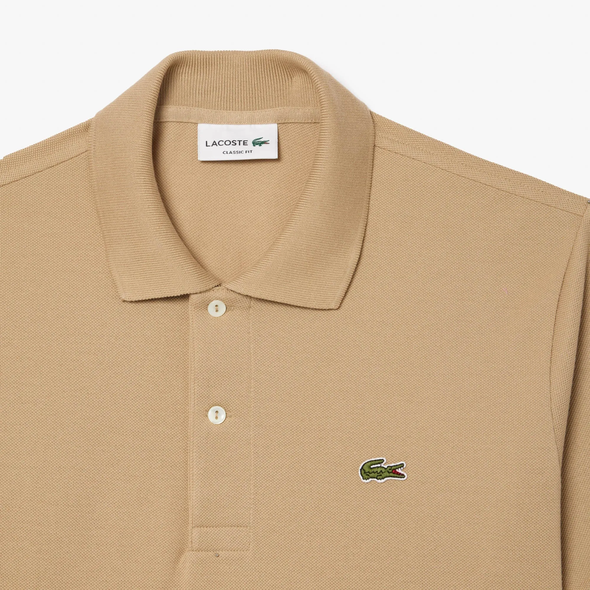 Lacoste Classic Fit Polo Shirt Beige
