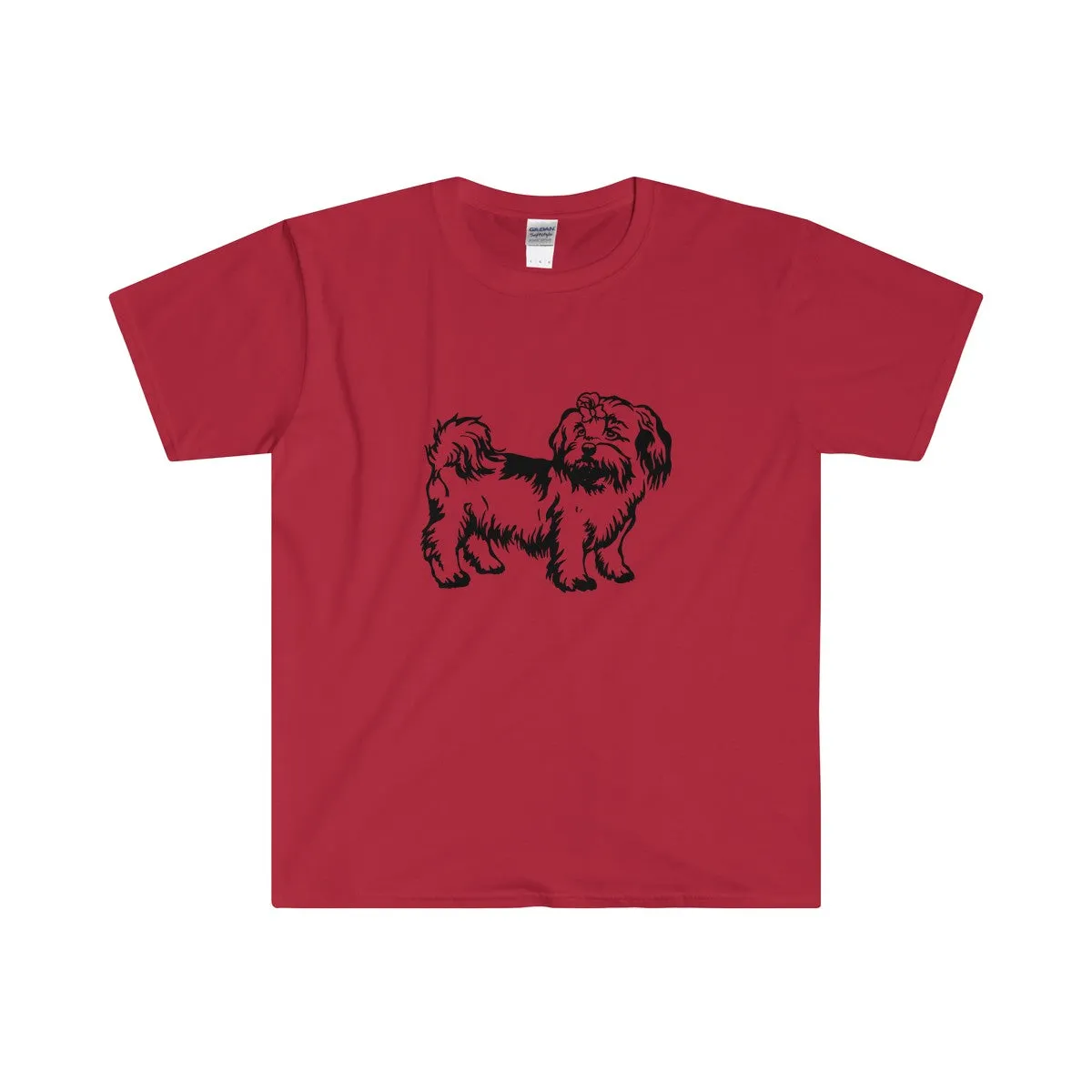 Shih Tzu Men's Fitted Short Sleeve Tee