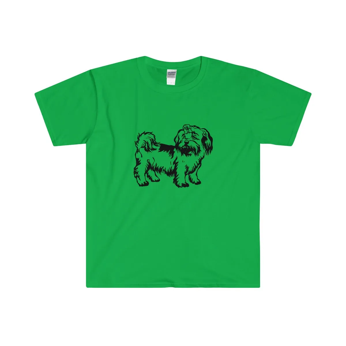 Shih Tzu Men's Fitted Short Sleeve Tee