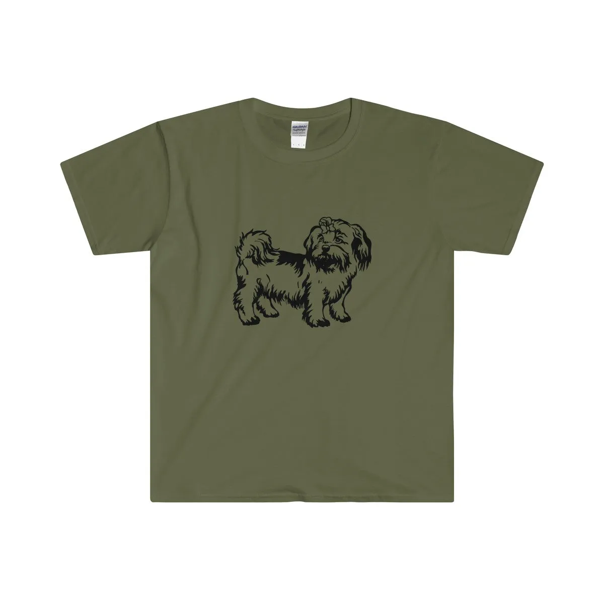 Shih Tzu Men's Fitted Short Sleeve Tee
