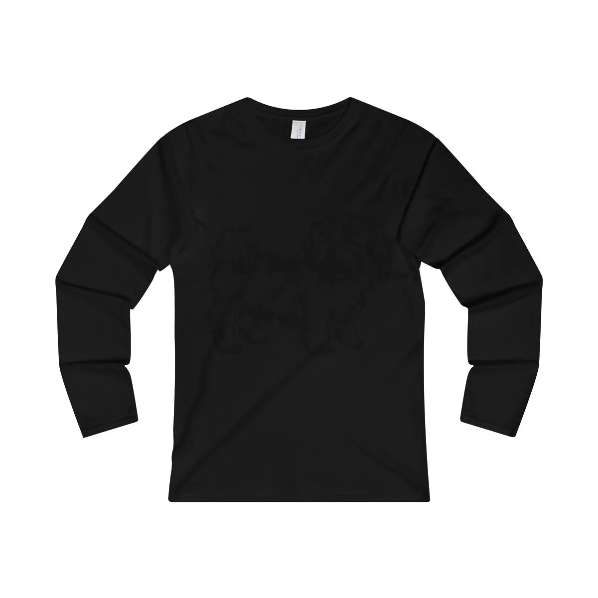 Shih Tzu Women's Fitted Long Sleeve Tee