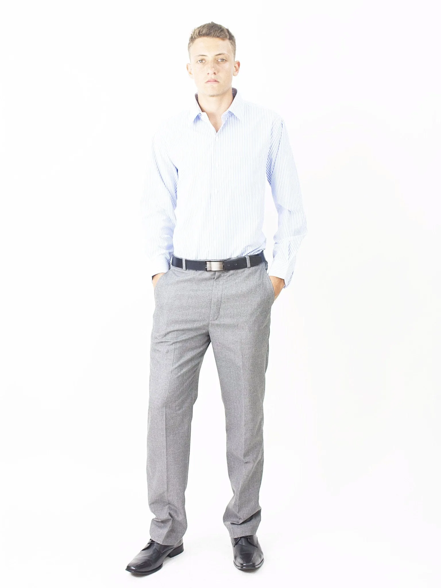 Slim Fit Dress Pant - Gray