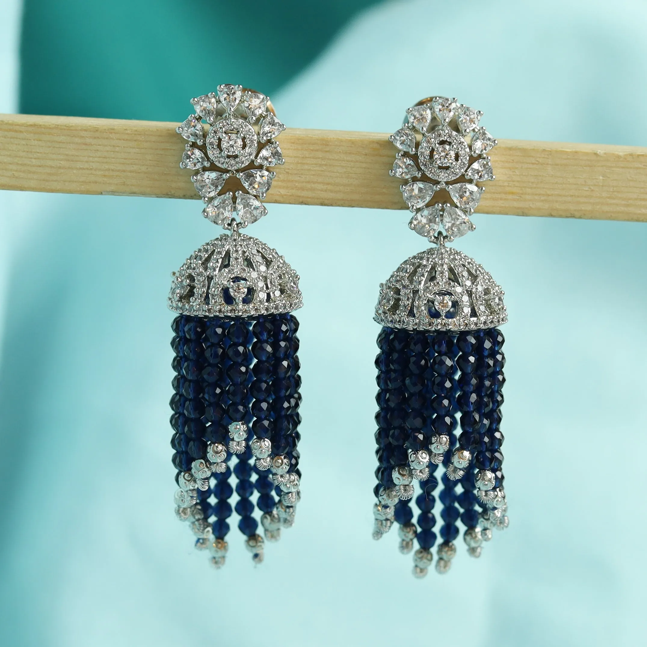 Stylish Jhumki Zircon/AD Earring 17717-4899