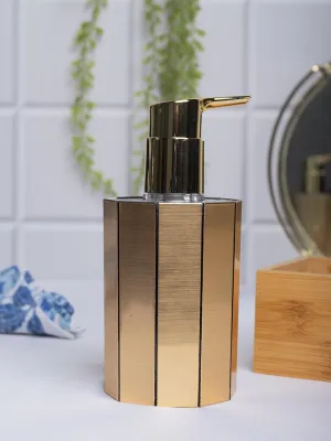 Stylish Soap Dispenser - 380Ml, Golden