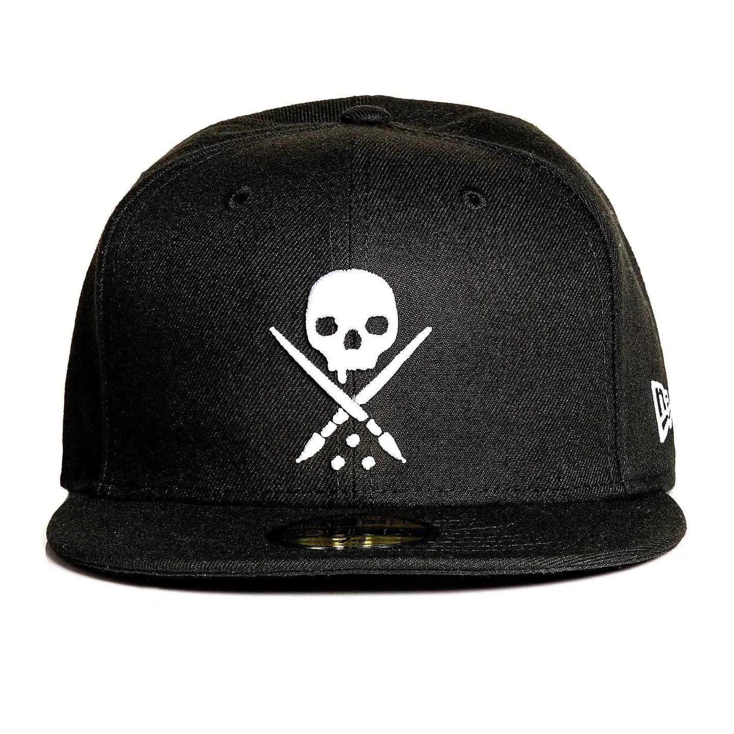 Sullen Badge Eternal Black Stretched Fitted Cap