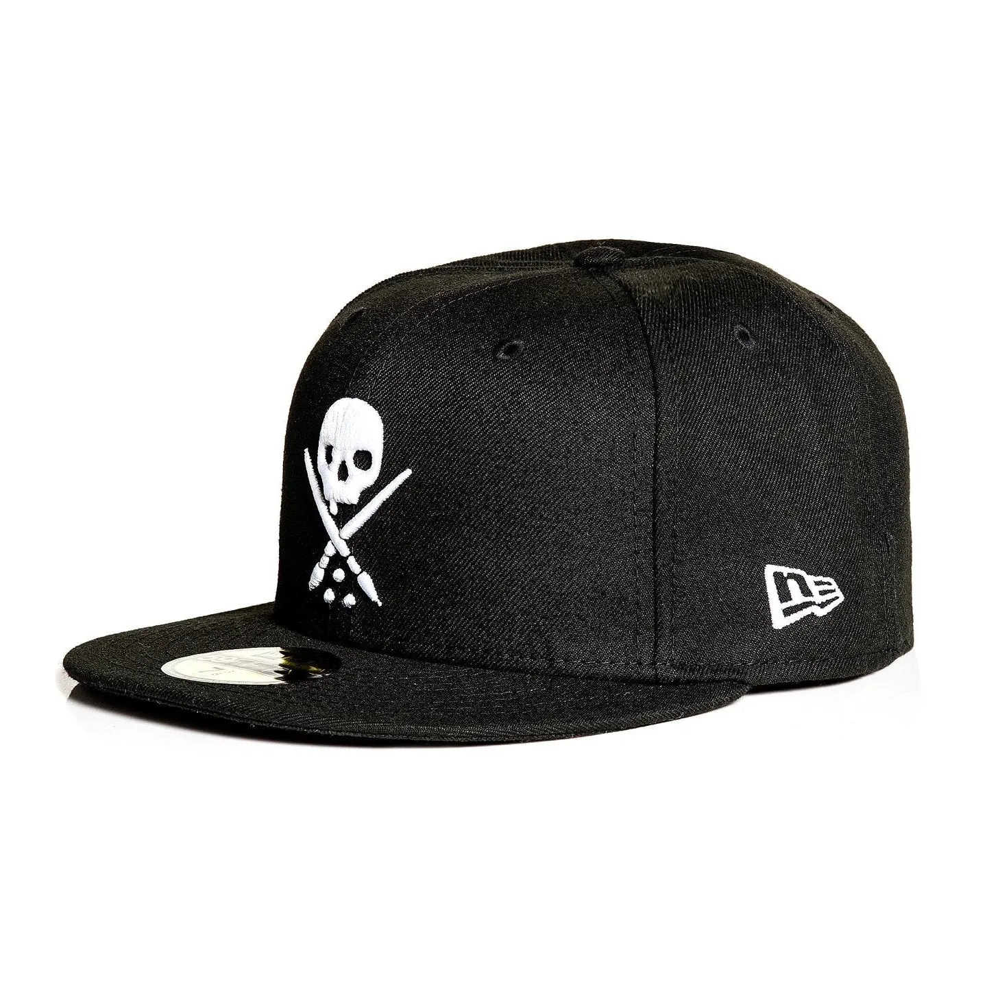 Sullen Badge Eternal Black Stretched Fitted Cap