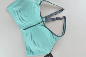 Victoria's Secret Full Coverage Sport Bra Front-Close Sport Bra Turquesa 38D